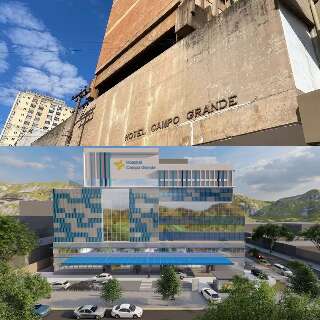 Isen&ccedil;&atilde;o de impostos a futuro hospital e antigo Hotel Campo Grande &eacute; aprovada