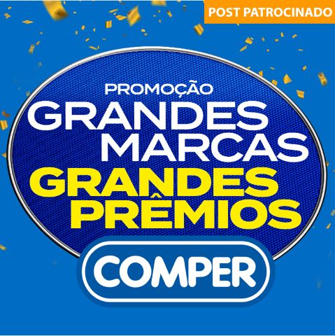 Comper lan&ccedil;a promo&ccedil;&atilde;o &quot;Grandes Marcas, Grandes Pr&ecirc;mios&quot; com &oacute;timas premia&ccedil;&otilde;es