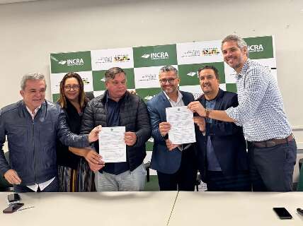 Uni&atilde;o transfere &aacute;rea de 4 mil hectares para assentamento rural em MS