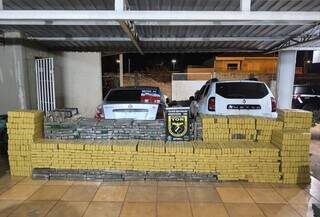 Mais de 2 toneladas de maconha s&atilde;o apreendidas em carros abandonados