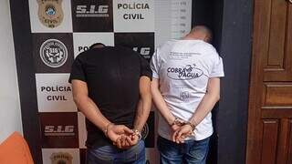 Suspeitos de atirar em homem ap&oacute;s briga em casa noturna s&atilde;o presos