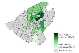 Campo Grande &eacute; 8&ordf; em valoriza&ccedil;&atilde;o imobili&aacute;ria no Pa&iacute;s; veja bairro com maior alta
