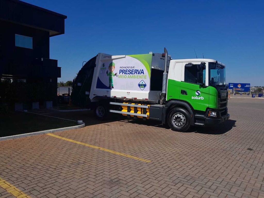 fttk9zfsnk34 Campo Grande inicia transição para frota de coleta de lixo sustentável