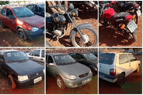 Leil&atilde;o do Detran tem Uno por R$ 6,4 mil e motos a partir de R$ 1,5 mil