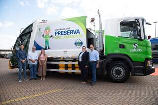Capital inicia transi&ccedil;&atilde;o de frota de coleta de lixo para combust&iacute;vel limpo