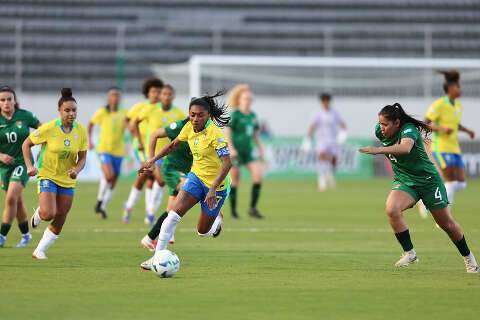 Sele&ccedil;&atilde;o feminina atropela Bol&iacute;via com hat-trick de Kerolin na Copa Am&eacute;rica