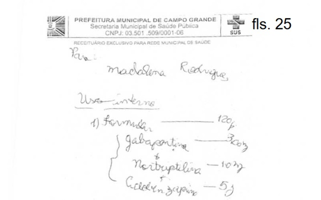TJ mant&eacute;m obriga&ccedil;&atilde;o da Prefeitura em acabar com &quot;garranchos&quot; em receitas m&eacute;dicas