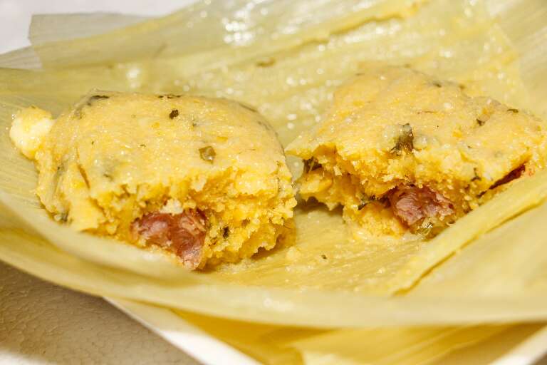 Pamonha é feita com linguiça, queijo e a saudade que Braz tem do Goiás 