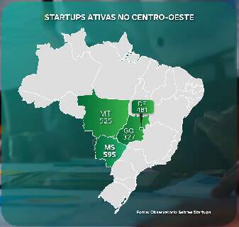 MS &eacute; destaque em inova&ccedil;&atilde;o e lidera Centro-Oeste em n&uacute;mero de startups