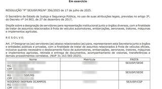 Perito condenado por improbidade volta a ter acesso &agrave; frota do governo de MS