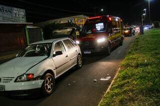 Mulher &eacute; atropelada ao tentar atravessar Av. Duque de Caxias fora da faixa