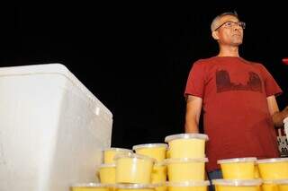 Pamonha &eacute; feita com lingui&ccedil;a, queijo e a saudade que Braz tem do Goi&aacute;s 