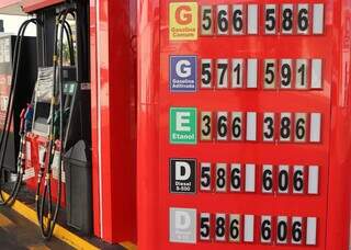 Pre&ccedil;o da gasolina cai R$ 0,10 e frentistas t&ecirc;m expectativa de novas baixas 