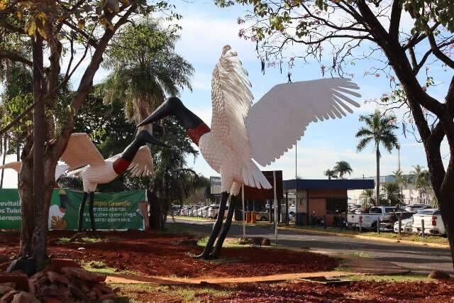 Monumento dos Tuiui&uacute;s ser&aacute; reinaugurado nas comemora&ccedil;&otilde;es dos 126 anos da Capital