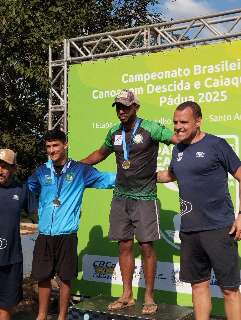 Cano&iacute;sta de MS fatura o t&iacute;tulo em duas provas no Campeonato Brasileiro