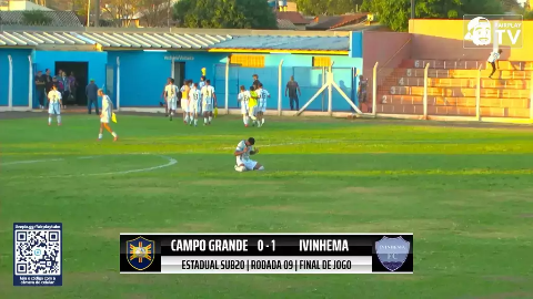 Ivinhema vence Campo Grande e segue na briga por vaga no Sub-20