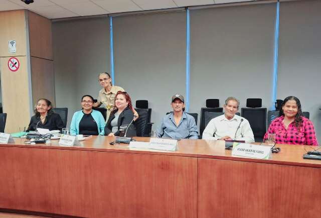 Pantaneiros s&atilde;o recebidos pela ministra de Meio Ambiente