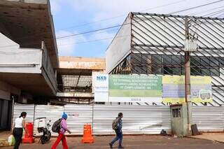 Entrega de obra da antiga rodovi&aacute;ria &eacute; prorrogada por mais 5 meses