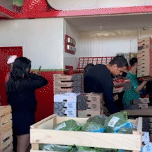 Correria pelo Morango do Amor lota Ceasa e consumidores levam pilhas de caixas