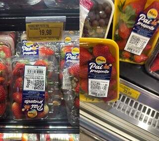 Sobremesa da moda deixa o preço do morango salgado e bandeja chega a R$ 76,99 Sobremesa da moda deixa o preço do morango salgado e bandeja chega a R$ 76,99