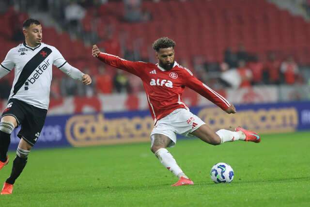 Inter empata com Vasco e tem sequ&ecirc;ncia de vit&oacute;rias interrompida