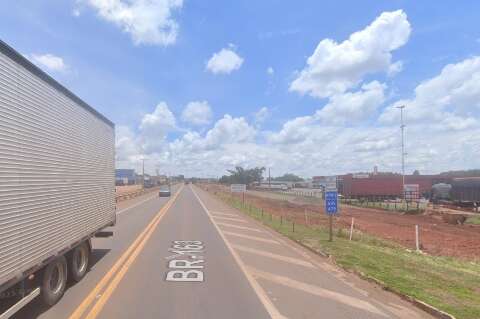 Motociclista morre em acidente com carreta na BR-163 