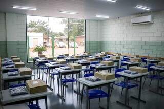 Com dormitório, modelo de escola compacta da Capital será replicado no Pantanal Com dormitório, modelo de escola compacta da Capital será replicado no Pantanal