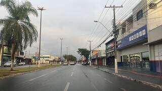 Granizo surpreende moradores e marca chegada de frente fria em MS