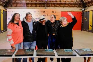 Festival de Cinema de Bonito inaugura calçada da fama na cidade Festival de Cinema de Bonito inaugura calçada da fama na cidade