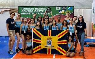 Ginastas de MS conquistam 3&ordm; lugar e garantem vaga em competi&ccedil;&atilde;o nacional