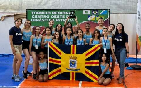 Ginastas de MS conquistam 3&ordm; lugar e garantem vaga em competi&ccedil;&atilde;o nacional