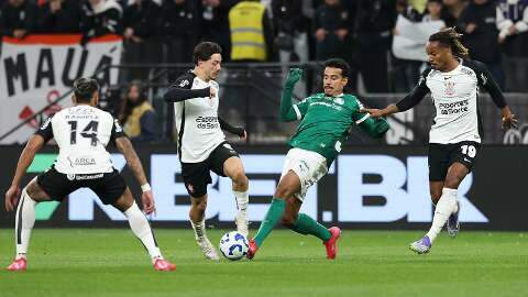 Corinthians derrota Palmeiras e sai na frente nas oitavas da Copa do Brasil