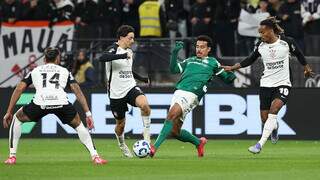 Corinthians derrota Palmeiras e sai na frente nas oitavas da Copa do Brasil