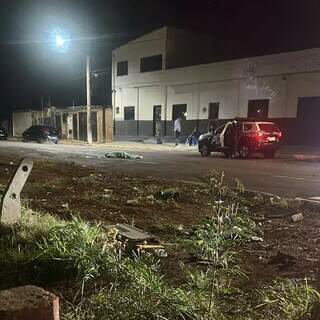 Jovem morre atropelado na faixa de pedestres no Centro de Campo Grande