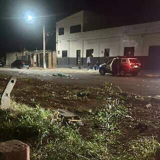 Jovem morre atropelado na faixa de pedestres no Centro de Campo Grande