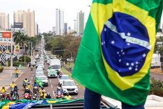 Organização garante que 50 mil pessoas participaram de ato por “liberdade” Organização garante que 50 mil pessoas participaram de ato por “liberdade”