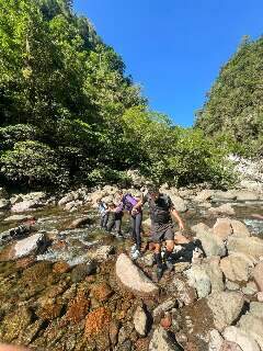 Trilha do Rio do Boi, divers&atilde;o e adrenalina nos c&acirc;nions do Sul