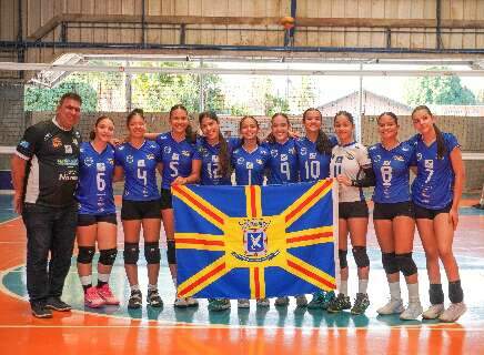 Equipe de v&ocirc;lei campo-grandense se classifica para torneio escolar nacional