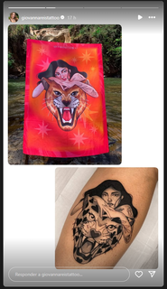 Tatuadora diz que Ana Castela usou desenho sem autoriza&ccedil;&atilde;o e desabafa 