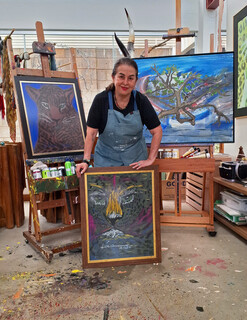 Artista de Mato Grosso do Sul leva exposição inédita para Florianópolis Artista de Mato Grosso do Sul leva exposição inédita para Florianópolis