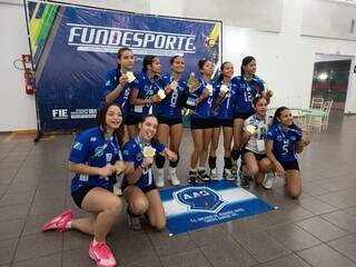Equipe de vôlei campo-grandense se classifica para torneio escolar nacional Equipe de vôlei campo-grandense se classifica para torneio escolar nacional