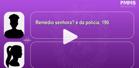 Mulher pede &quot;dipirona&quot; em liga&ccedil;&atilde;o &agrave; PM e &eacute; resgatada de viol&ecirc;ncia dom&eacute;stica