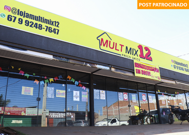 Mult Mix 12 inaugura com pre&ccedil;o &uacute;nico de R$ 12 e brindes especiais