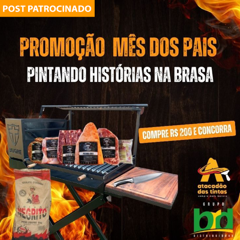 Atacad&atilde;o das Tintas e BRD Distribuidora lan&ccedil;am promo&ccedil;&atilde;o especial de Dia dos Pais