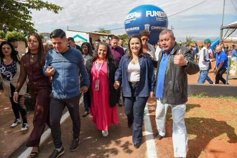 Pra&ccedil;a revitalizada abre celebra&ccedil;&otilde;es dos 126 anos de Campo Grande