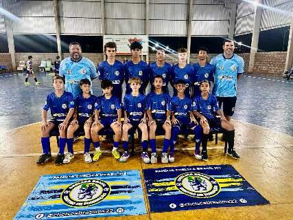 Escola Chelsea Brasil MS viaja hoje para encarar Ta&ccedil;a Brasil de futsal Sub-13