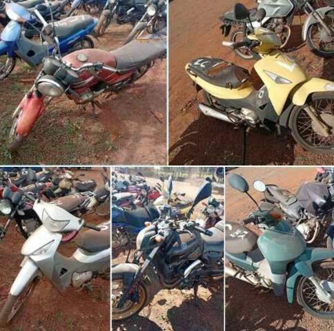 Leil&atilde;o do Detran oferece motos com valores iniciais abaixo de R$ 1 mil