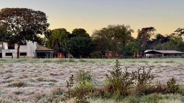 Frio marca a madrugada de domingo em MS, com m&iacute;nima de at&eacute; 1,3&deg;C