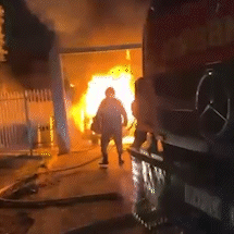 Inc&ecirc;ndio destr&oacute;i ambul&acirc;ncia e mobiliza resgate de paciente no hospital de Bonito