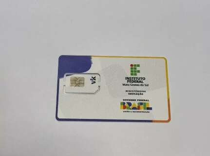 IFMS distribui chips com internet gr&aacute;tis para 15 mil alunos em projeto-piloto